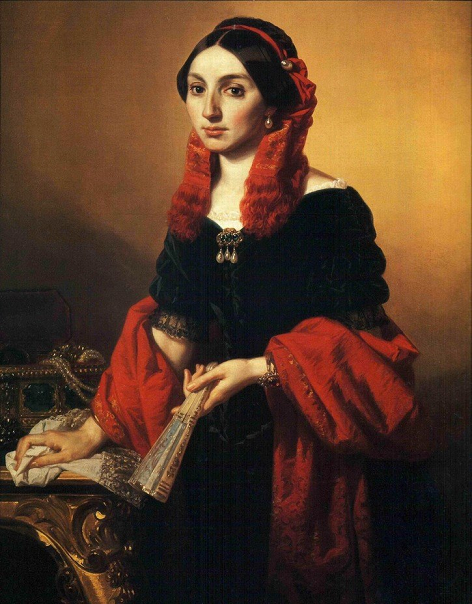Louise Marie Thrse d'Artois - par Domenico Scattola - vers. 1850
